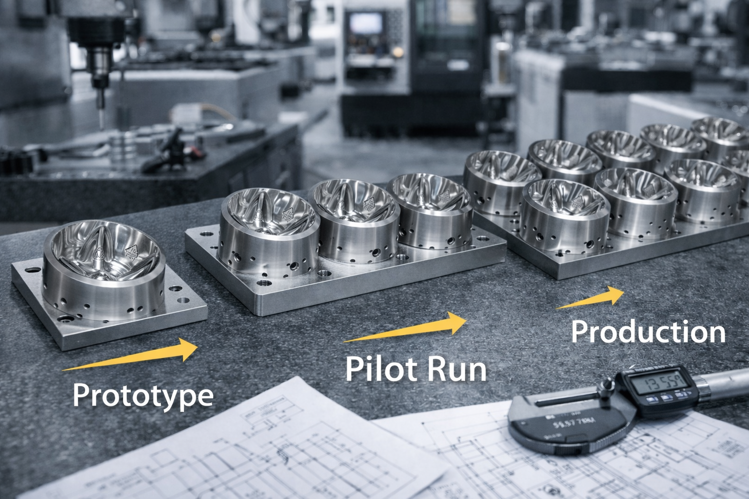 От прототип към серийно производство при ЦПУ обработка: Ръководство за купувачи за мащабиране без проблеми с качеството